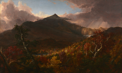 View of Schroon Mountain, Essex County, New York, After a Storm by Thomas Cole