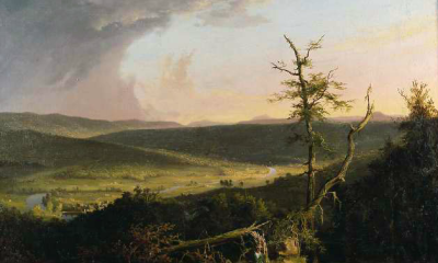 View on the Schoharie by Thomas Cole