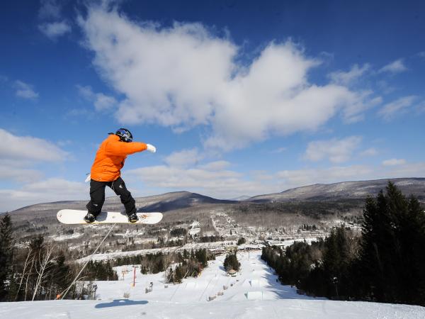 Hunter Mountain skiing in the Catskills
