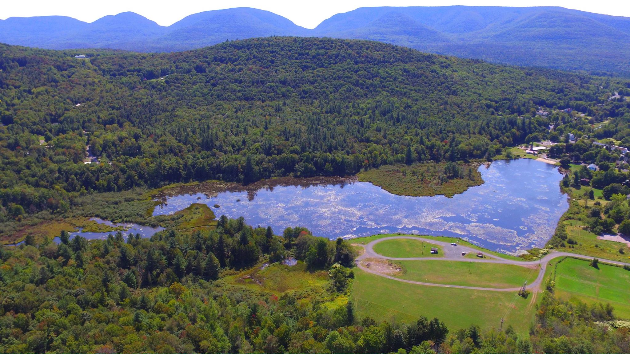 Rip Van Winkle Lake Park Great Northern Catskills of Greene County