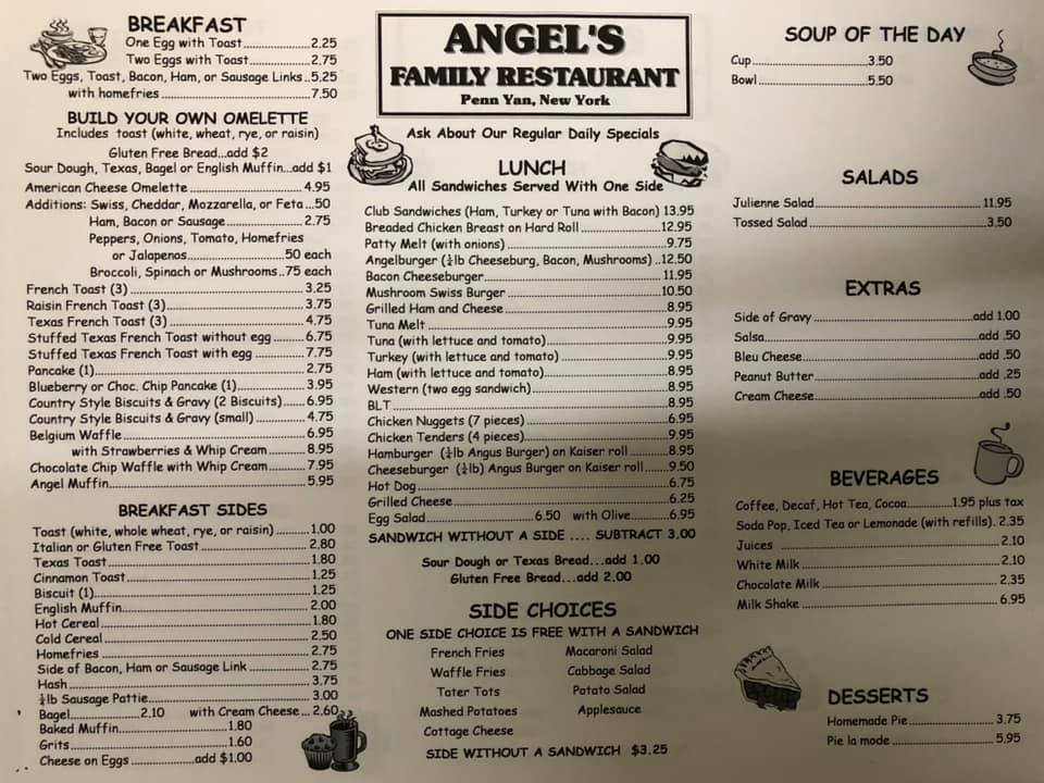Angel's Family Restaurant Great Northern Catskills of Greene County