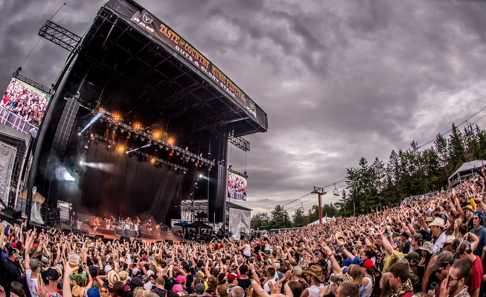 Taste Of Country Music Festival At Hunter Mountain Great - 