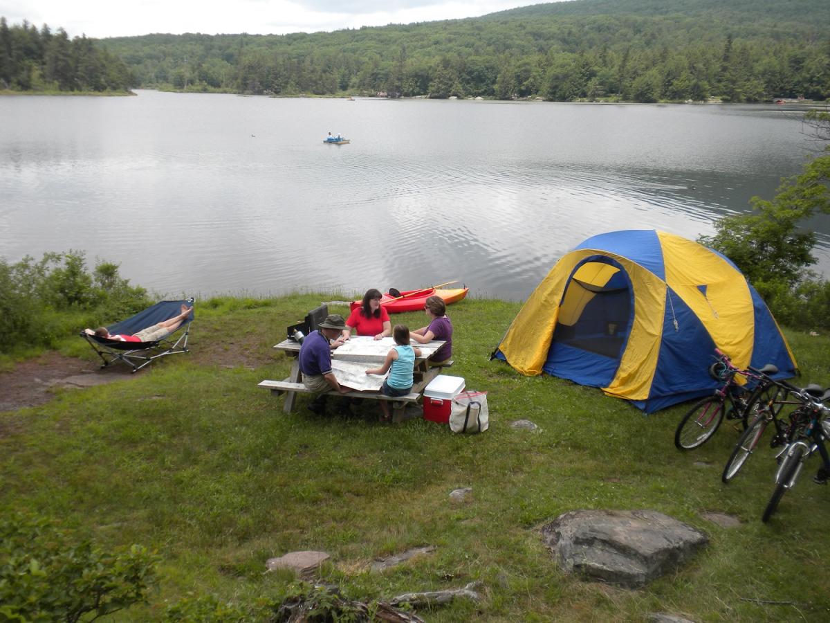 Upstate New York Camping in the Catskills of Greene County – Guide and Map