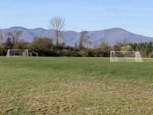 soccer fields