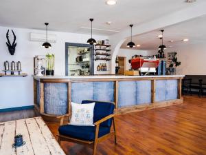 Interior of Red Star Cafe & Bakery