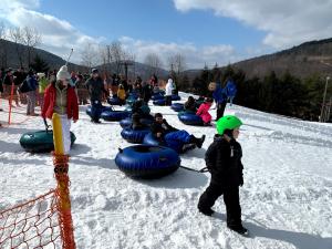 snow tubing