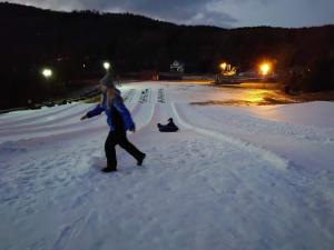 snow tubing