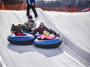 snow tubing