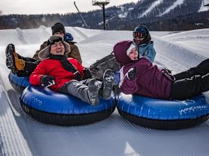 snow tubing