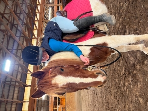 girl on pony