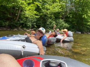 tubing friends