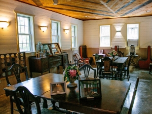interior of dining area