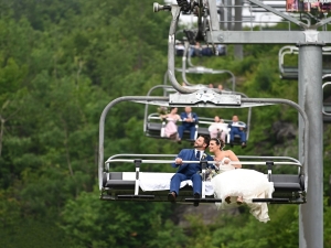 get married in the mountains