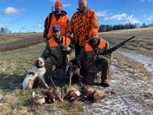 Pheasant-hunting-bachelor-trip-Hull-o-farms-great-northern-catskills