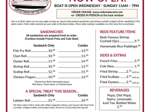 Red's-seafood-restaurant-Great-Northern-Catskills-outdoor-dining-lobster-roll-shrimp-roll-crab-roll