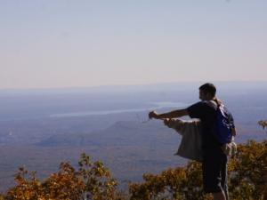 Catskill Mountain House Site view