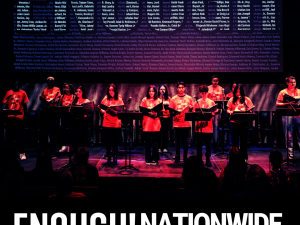 "Enough! Plays to End Gun Violence"