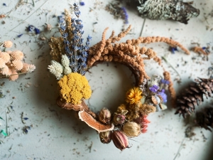 Dried Floral Wreaths