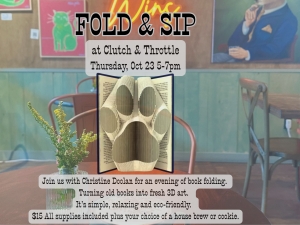 Book folding options are dog paw, skull, ghost or pumpkin