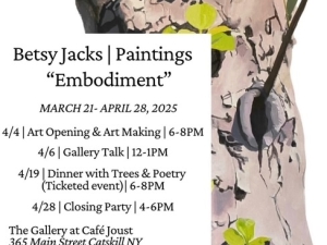Betsy Jacks Paintings - Cafe Joust