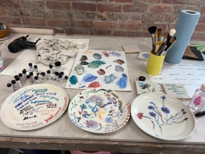 Second Saturday: China Painting Workshop with Cone Zero Ceramics