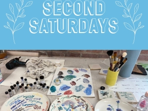 Second Saturday: China Painting Workshop with Cone Zero Ceramics