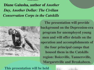 CCC in The Catskills 