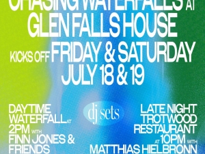 Chasing waterfalls at Glen Falls House