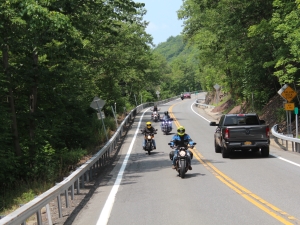 Motorcycle ride out event 
