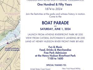 Huson-Athens Boat Parade Poster