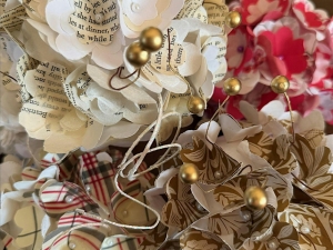 Athens-cultural-center-a-bouquet-of-paper-flowers