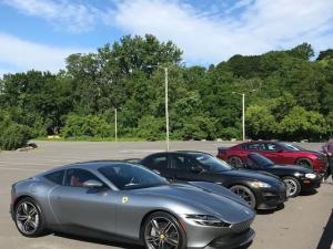 Entrants included a Ferrari