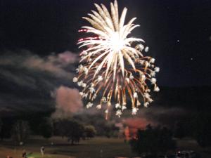 white fireworks