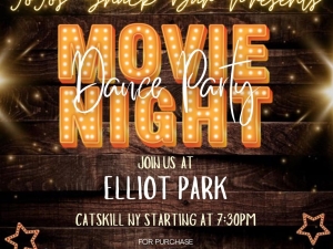 Movie in the park Catskill NY