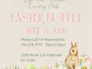 Easter Buffet at Rip Van Winkle Country Club Reservation