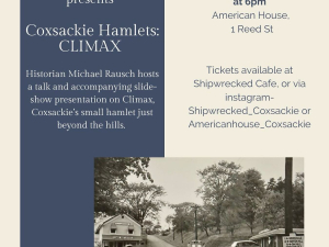 Shipwrecked-coxsackie-history