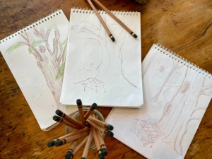 Second Saturday: Sketching Trees with Museum Educators-Thomas Cole