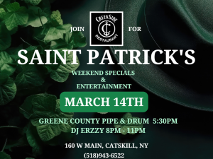 St Patricks promo social media