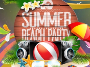 Summer Beach Party at Zoom Flume