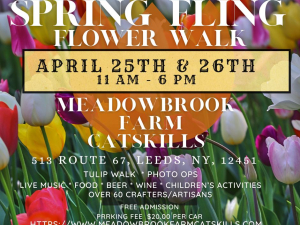 Spring-fling-flower-walk-meadowbrook-farm-catskills