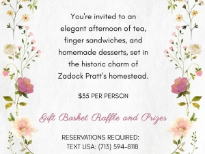 Annual Victorian Tea - Zadock Pratt Museum