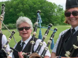 bagpipers