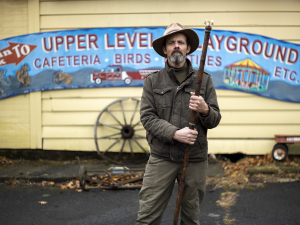 Shawn from The Catskill Game Farm   @brucebyers  @hillstreetgallerycatskill