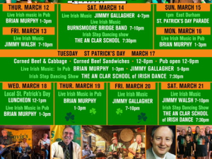 St-Patrick's-Day-celebration-gavin's-east-durham