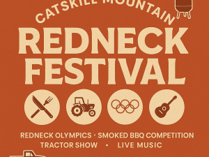 Catskill Mountain Redneck Festival Redneck Olympics Smoked BBQ Competition Tractor Show Live Music
