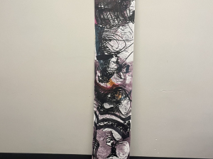 Tracy Hayes, Obliteration Scroll X, 2024