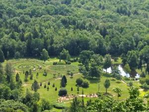 Mountain Top Arboretum aerial view