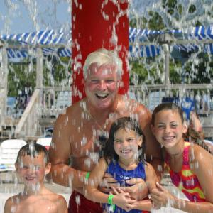 family at Zoome Flume Waterpark