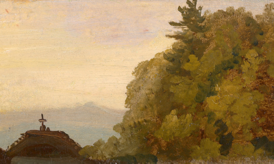 Cross on a Hilltop by Thomas Cole