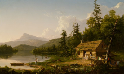Home in the Woods by Thomas Cole